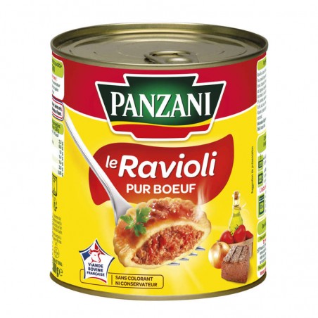 PANZANI Ravioli pur bœuf 800g